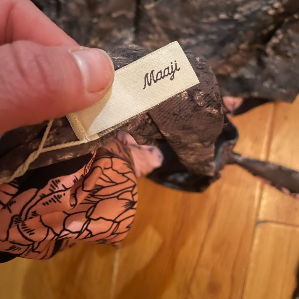 Maaji Teversible Python Floral Print Reversible S… - image 4